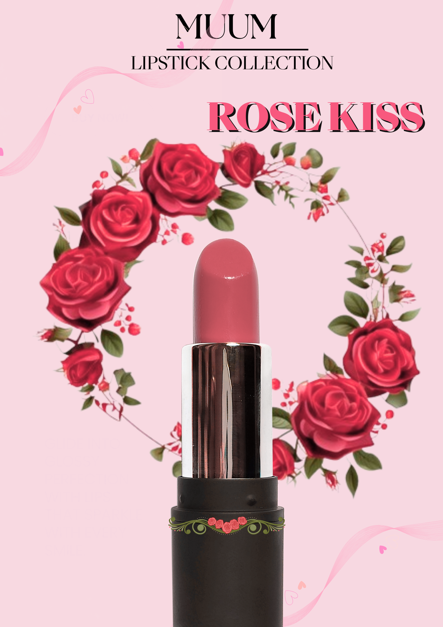 Rose Kiss Lipstick